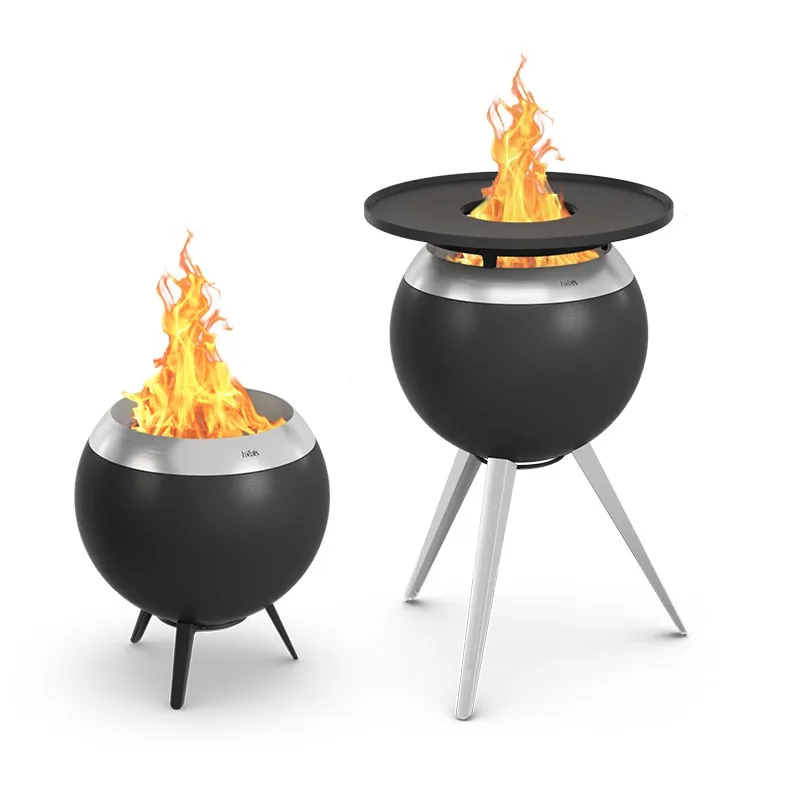 Höfats Bowl, bol de feu en acier Corten