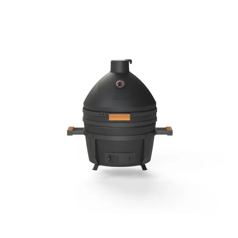 Kamado céramique compact COEO QUATRO M à poser pour petit jardin en ville